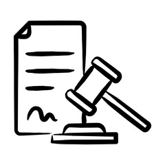 Legal Document Icon