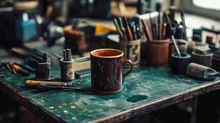 Coffee Break in Workshop.