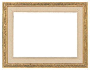 Light patterned picture frame in PNG format on a transparent background.