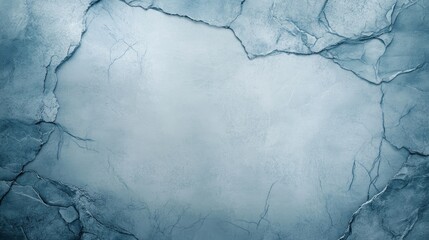 Naklejka premium Faded blue background with cracks and weathered texture vintage distressed design