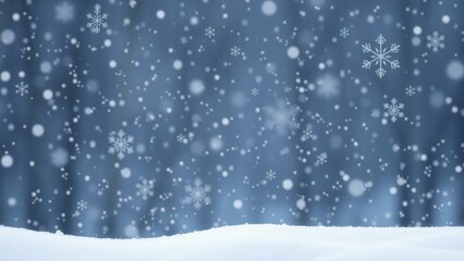 Experience Winter Wonderland with Our Captivating Snowflake Background, Perfect for Holiday Greetings, Digital Art, and Winter Themed Designs