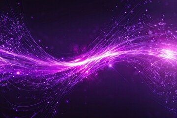 Fototapeta premium Twinkling Purple Light Design with Shimmering Kinetic Energy and Innovative Texture