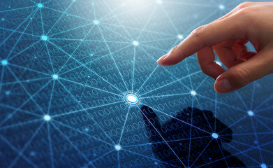 Data integration system. Binary data transfer. Connect internet network between application....