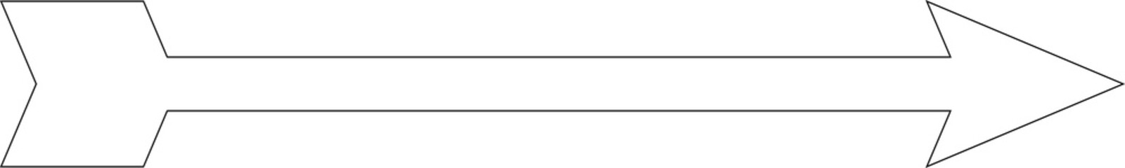 Arrow icon thin line style direction, traffic, forward, cursor