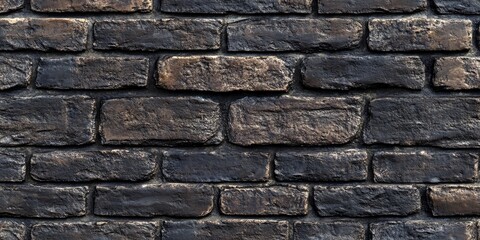 Obraz premium Brick wall texture for background use, offering a versatile and visually appealing option. Ideal for various design projects, the brick wall texture enhances any creative composition.