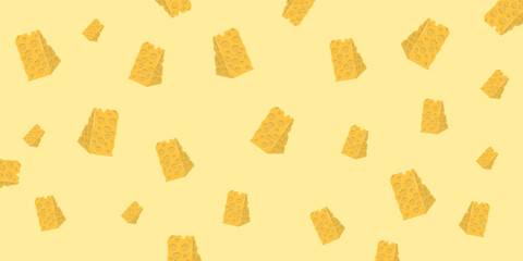 seamless background with cheese pattern