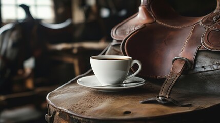 Coffee & Saddle.
