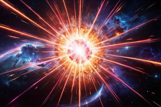 Vibrant Energy of Celestial Explosions and Cosmic Detonations