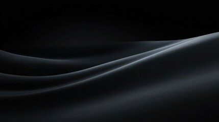 A sleek abstract black gradient background, fading from deep black at the top to a charcoal gray at the bottom, with soft, misty textures that add depth and dimension.