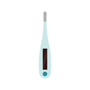 Medical Equipment Vector Illustration - Thermometer