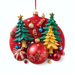 Christmas isolated 3d Elements