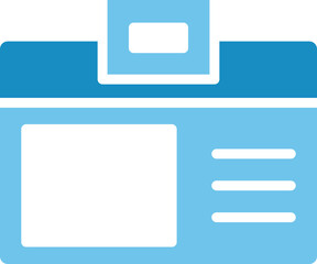 Id Card Icon Illustration