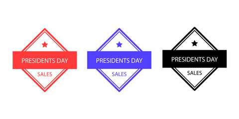 Sales badges vectors icon set