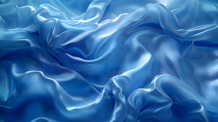 Obraz premium Abstract Blue Fabric Background