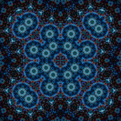 Seamless beautiful pattern. The texture is abstract. The background is symmetrical and repeats