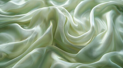 Fototapeta premium Abstract Green Fabric Texture Background