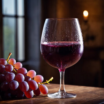 Saft - Traubensaft im Glas: Fruchtige Perfektion