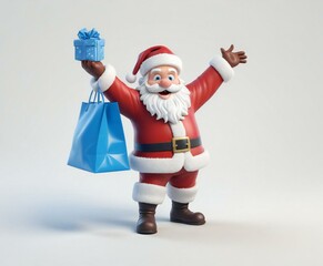 Obraz premium Santa Clause 3d