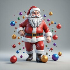 Santa Clause 3d