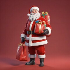 Santa Clause 3d