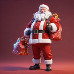 Santa Clause 3d