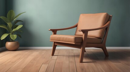 A wooden chair