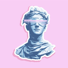 futuristic vaporwave style