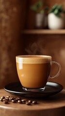 Exquisite Latte Art: A Perfect Morning Brew
