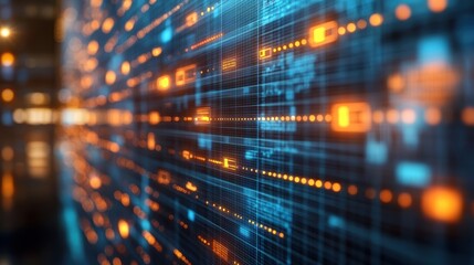 Business process flowchart, implement and improve on virtual screen