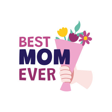 Mother Day Illustration Sticker - 07