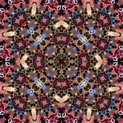 Seamless beautiful pattern. The texture is abstract. The background is symmetrical and repeats