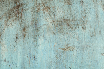 Concrete wall blue color for texture background