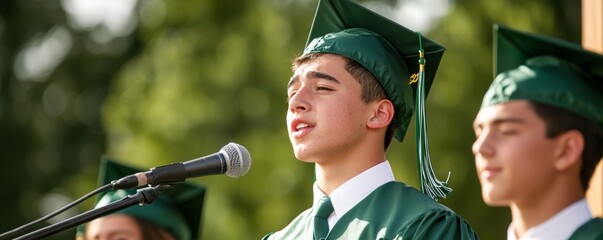 Plan a special recognition segment during the graduation ceremony to honor outstanding students, athletes, artists, and community volunteers.