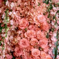 Stunning Pink Rose Floral Arrangement