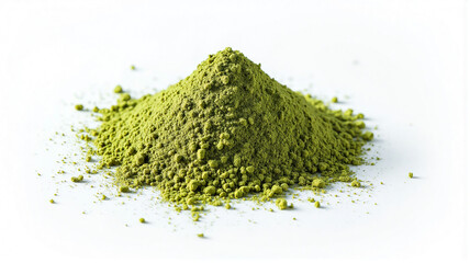 heap of green tea