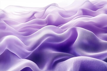 Fototapeta premium Delicate purple waves with textured details