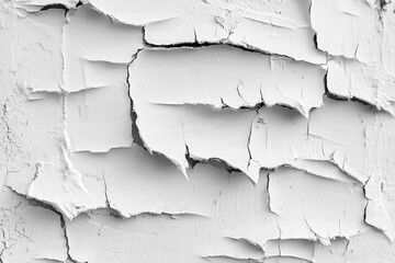 Cracked White Paint Texture