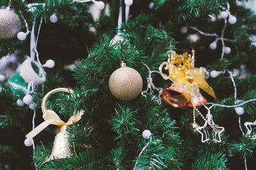 Photos of winter Christmas tree ornaments