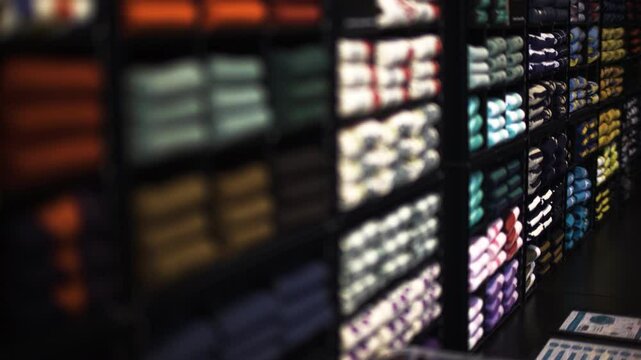 chaussette ranger dans armoire 