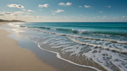 Obraz premium beach in the morning