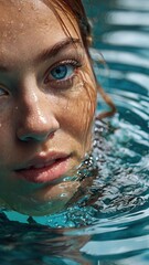 Fototapeta premium face, woman, eye, eyes, person, smiling, people, smile, beauty, expression, closeup, boy, skin, close up, lips, hair, close-up, mouth, one, looking, model, guy, emotion, head, handsome