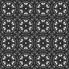 Pattern with crochet granny square wallpaper handmade decorative art design print craft handiwork 	