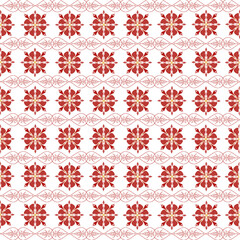 seamless pattern with flowers