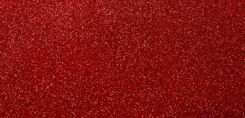 Shiny red glitter texture background
