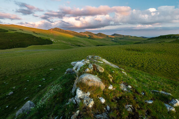 landscape in Bucegi mountains