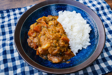 美味しそうな日本のカレーライス
