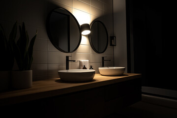 interior of a bathroom