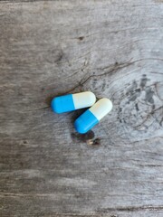 Capsule medicine in a sheet