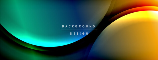 Gradient and shadow wave line geometric background. Vector Illustration For Wallpaper, Banner, Background, Card, Book Illustration, landing page