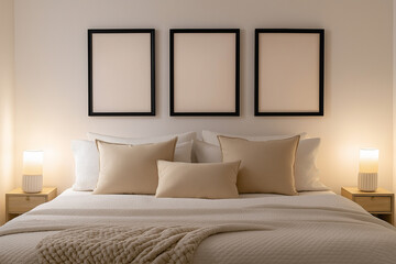 bedroom with bed